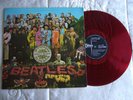 The Beatles-Sgt.Pepper's Lonely Hearts Club Band. 1967 Japan RED LP. OP8163. EX