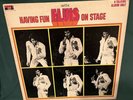 Elvis Presley Having Fun With On Stage Boxcar Records LP 1974 Rare