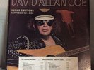 David Allan Coe “Human Emotions” White Label Promo Vinyl Record