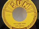 Carl Perkins BLUE SUEDE SHOES / HONEY DON'T (ROCKABILLY 45) #234 PLAYS VG+