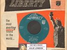 London, Julie - Cry Me A River Liberty 55006 Vinyl 45 rpm Record