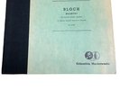 BLOCH Quartet - Stuyvesant String Quartet - Columbia Masterworks Set M-392