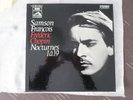 RARE coffret SAMSON FRANCOIS, CHOPIN NOCTURNES  2 LP STEREO COLUMBIA