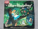 WALT DISNEYS Alice in Wonderland Disneyland Vinyl 45 LP Record DEP-4015A Vintage