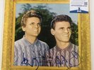 The Everly Brothers Autograph Signed 