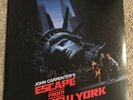 Escape from new york soundtrack vinyl lp 2016 UK press studio canal silva screen