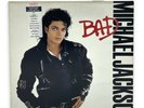 Michael Jackson 1987 Bad Vinyl LP Original Holland Press Hype Sticker Tour