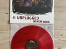nirvana unplugged in new york lp - red marble vinyl