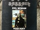black sabbath-evil woman/wicked world spain 7” ep 1970 Vertigo