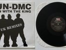 33 LP vinyl record, run dmc, down with the king, 12” uk remixes, rare  1993, vg+
