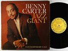 Benny Carter - Jazz Giant LP - Contemporary - C3555 Mono DG