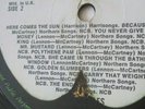 BEATLES UK, Abbey Road, missing ‘hyphen’ label mis press, early 1969 UK LP.