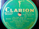 Clarion #5466/208: Bar Harbor O-Nobody Else Around/4 Aces-You'll Never Know E V+