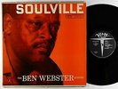 Ben Webster Quintet - Soulville LP - Verve - V-8274 Mono VG+
