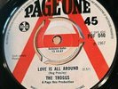 THE TROGGS - LOVE IS ALL AROUND - RARE UK PAGE ONE DEMO POF 040 from 1967