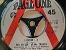 REG PRESLEY of THE TROGGS - LUCINDA LEE - RARE UK PAGE ONE DEMO POF 131