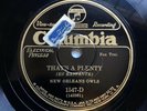 JAZZ: NEW ORLEANS OWLS - ’THAT’S A PLENTY’ COLUMBIA 78 WEST COAST PRESSING E+/E