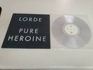 Lorde Pure Heroine Crystal (clear) Vinyl Newbury Comics Exclusive RARE