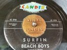 The Beach Boys 45 Surfin / Luau CANDIX 1st Press Original 301 Cd-TS-2-R Vinyl