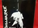 DISCHARGE - NEVER AGAIN *rare* first press gatefold lp hardcore punk crass EX