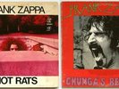 2 FRANK ZAPPA 1st Pressing LPs HOT RATS, CHUNGA'S REVENGE VG+ playtested