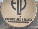Emerson Lake and Palmer Promotional Tambourine￼ Sealed Original Stickers.