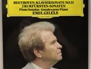MINT Gilels BEETHOVEN 2 Electoral Sonatas, Sonata No.11 LP 1986 DGG 419 173-1