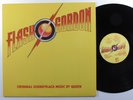 QUEEN Flash Gordon OST ELEKTRA LP VG++ embossed cover with insert c
