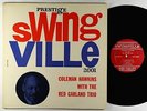 Coleman Hawkins w/ Red Garland Trio LP - Prestige Swingville Mono DG RVG