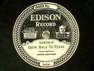 Edison Diamond Disk #52608 Jimson Brothers Goin Back to Texas Left Gal Mountains