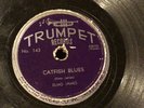 Elmo James “Dust my Broom/ Catfish blues” 78  Trumpet Rare 1950