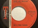 IKE & TINA TURNER Dust My Broom/I’m Hooked TANGERINE 45-TRC-967 RARE SOUL 45 ‘66