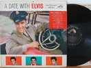 ELVIS PRESLEY “A Date With Elvis” LP (RCA Victor LPM 2011, orig 1959) VG+ CLEAN
