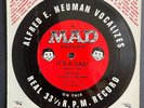 Rare ALFRED E. NEUMAN VOCALIZES – “IT’S A GAS ” 33 1/3 RPM Flexi Disc 1963 