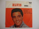 Elvis Presley 45 EP Elvis Sings (Orange Label) (RCA 20277, Australia)