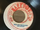 JAH STITCH - Give Jah The Glory, original 7” Ja vinyl roots reggae (Jackpot)