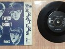 BEATLES 7'' PS Twist And Shout Denmark SD 5946 VERY RARE Danish 45  in VG++/Exc