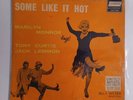 Marilyn Monroe Some Like It Hot Movie Soundtrack 1959 England LP Album Original