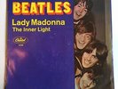 BEATLES PICTURE SLEEVE (U.S. SLEEVE) LADY MADONNA VG++ WITH NM CANADIAN 45