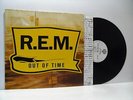 R.E.M. out of time LP EX/EX-, WX 404, vinyl, album, with inner, alternative rock