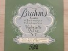 Pathe DRX 127 - BRAHMS - Cello Sonatas - Maurice Marechal - Jean Michel Darre Lp