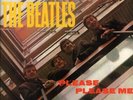 BEATLES PLEASE PLEASE ME LP VINYL 14 track vinyl lp mono pressing black and gold