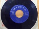WILF CARTER     RARE CANADIAN RCA VICTOR BLUE VINYL 45 rpm    HOT FOOT BOOGIE