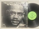 Malcolm X Ballots Or Bullets G+ ORIG Black Americana