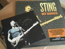 STING MY SONGS DOUBLE 180 GRAM VINYL SET WITH TOUR POSTER AND SIGNED CARD