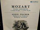 UK 33CX 1630 ed1 B/G Annie Fischer: Mozart: Piano cts. K. 467, 482. NO SAX