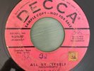 Rockabilly 45 Roy Hall - All By Myself/Whole Lotta Shakin HEAR BOTH  Decca