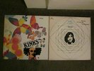 The Kinks 2LP lot, both Canadian Pye label/Face To Face,Lola Vs. Powerman/play n