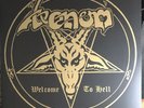 VENOM : Welcome To Hell 2LP . RED VINYL Double Album . new