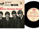 THE BEATLES - Original 1964 Fan Club 1-Sided Flexi-Disc in Picture Sleeve EX/VG